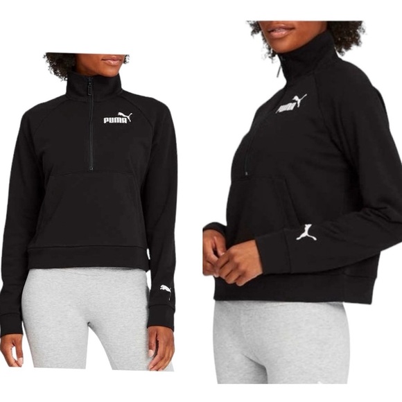 Puma Sweaters - Puma Women's Half Zip Pullover Sweater Large